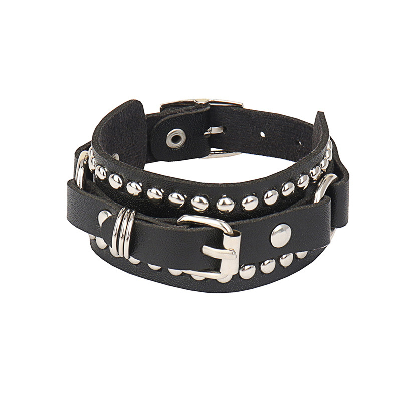 القوطي الأسود سوار معصم من الج - مراجعة Women'S Emo Accessories وسعره