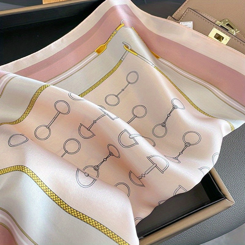 وشاح مربع فاخر من الحرير الخال - مراجعة Silk Scarf Square وسعره