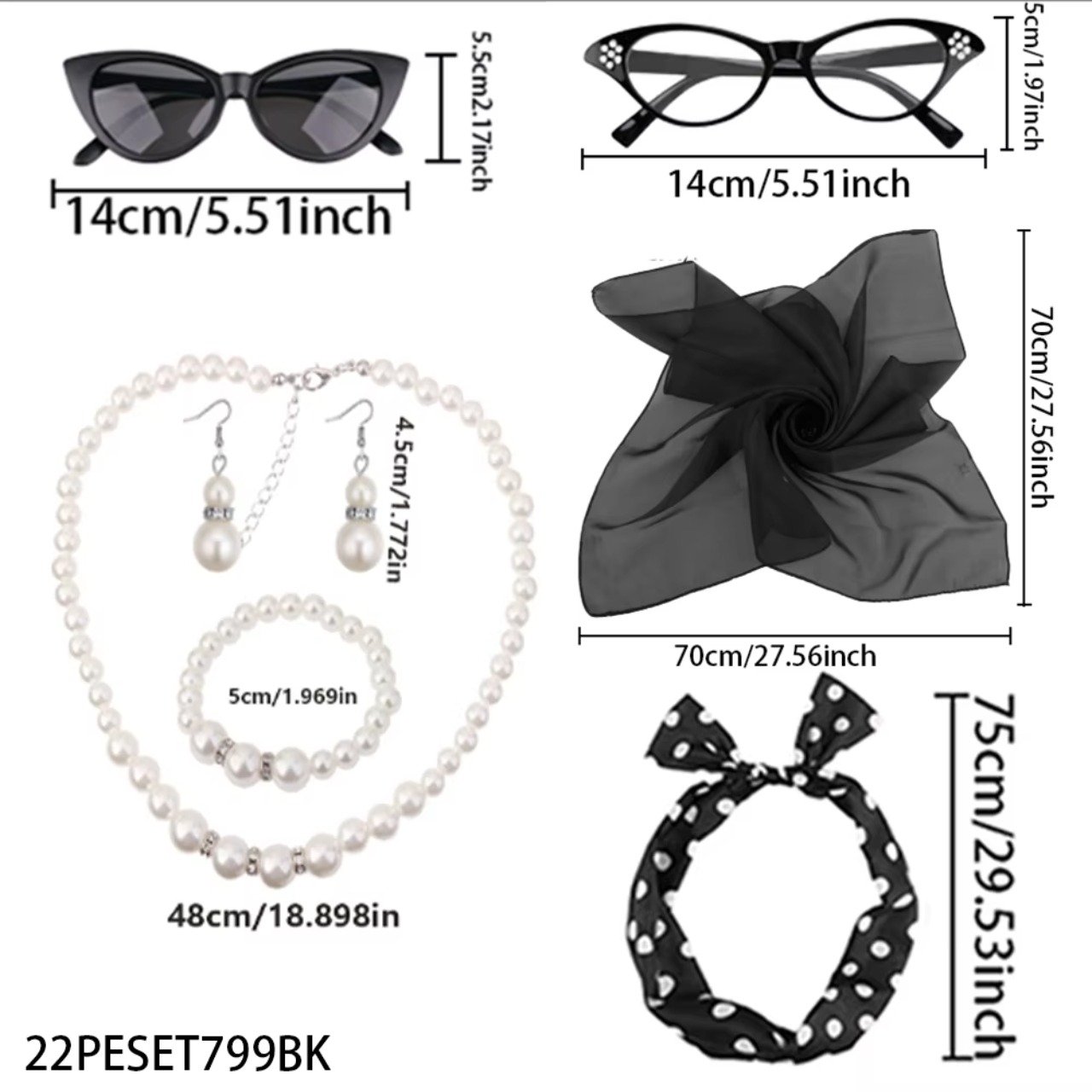 مجموعة إكسسوارات أزياء نسائية  - مراجعة Women'S Accessories In The 1950S وسعره