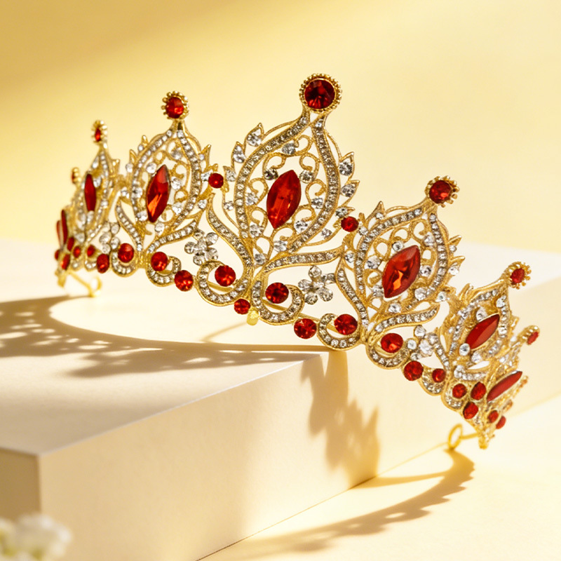 إكسسوار شعر للعروس من سبيكة ال - مراجعة Women'S Red Accessories وسعره
